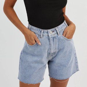 OLD SCHOOL BLUE DENIM SHORT